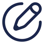Pen New Round SVG Icon